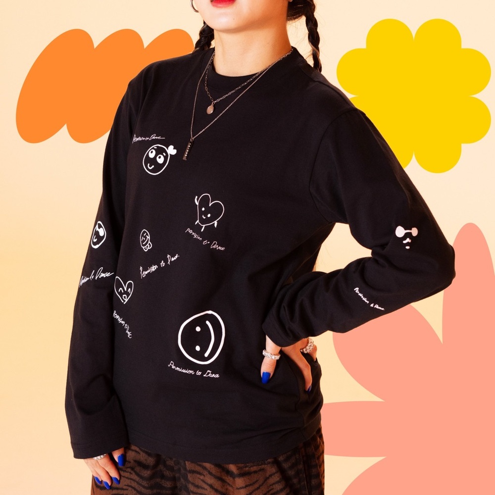 BTS 2022 Permission to Dance Concert On Stage Drawing Shirt